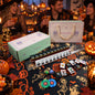 Halloween American Mahjong Set – Engraved Acrylic Tiles with Gift Box