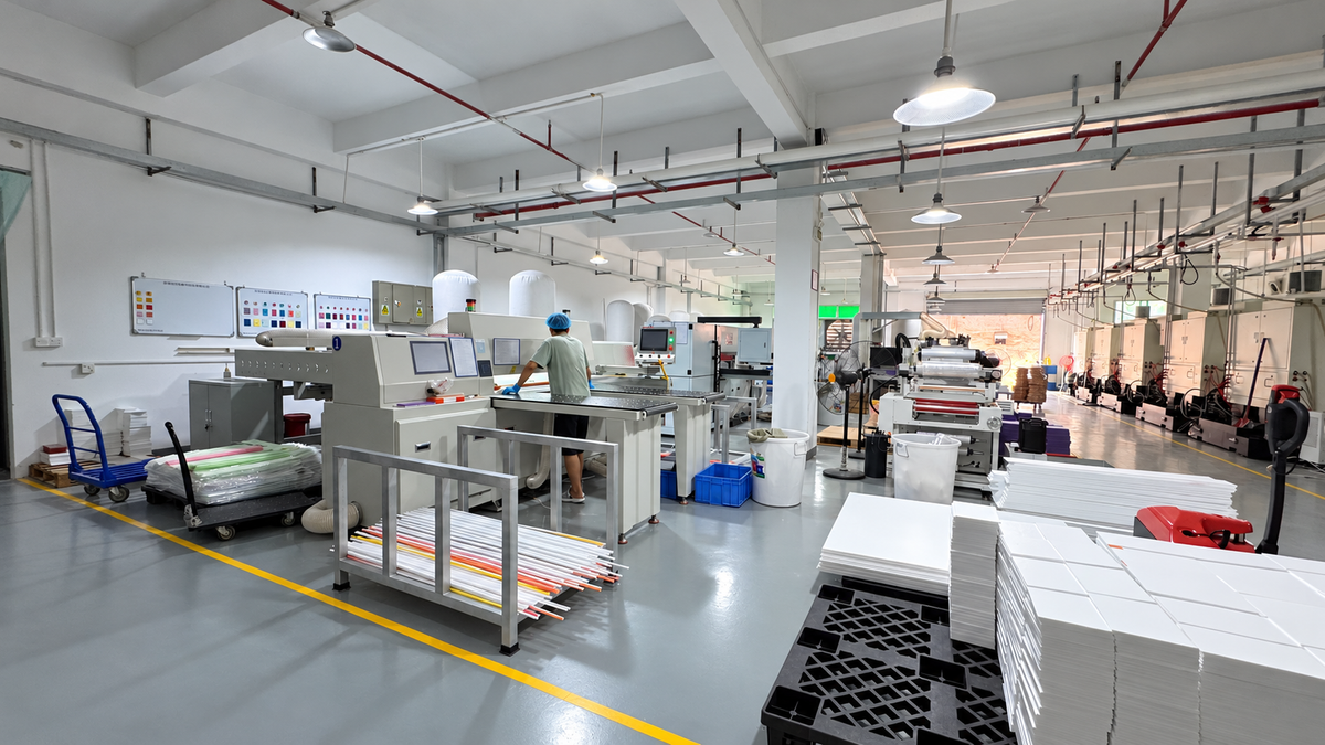 FENGZHE acrylic Mahjong manufacturing facility