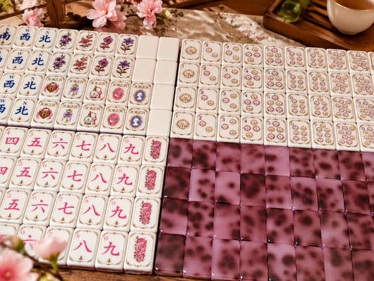 2026 Eloise Series Three-Layer Acrylic Mahjong Til