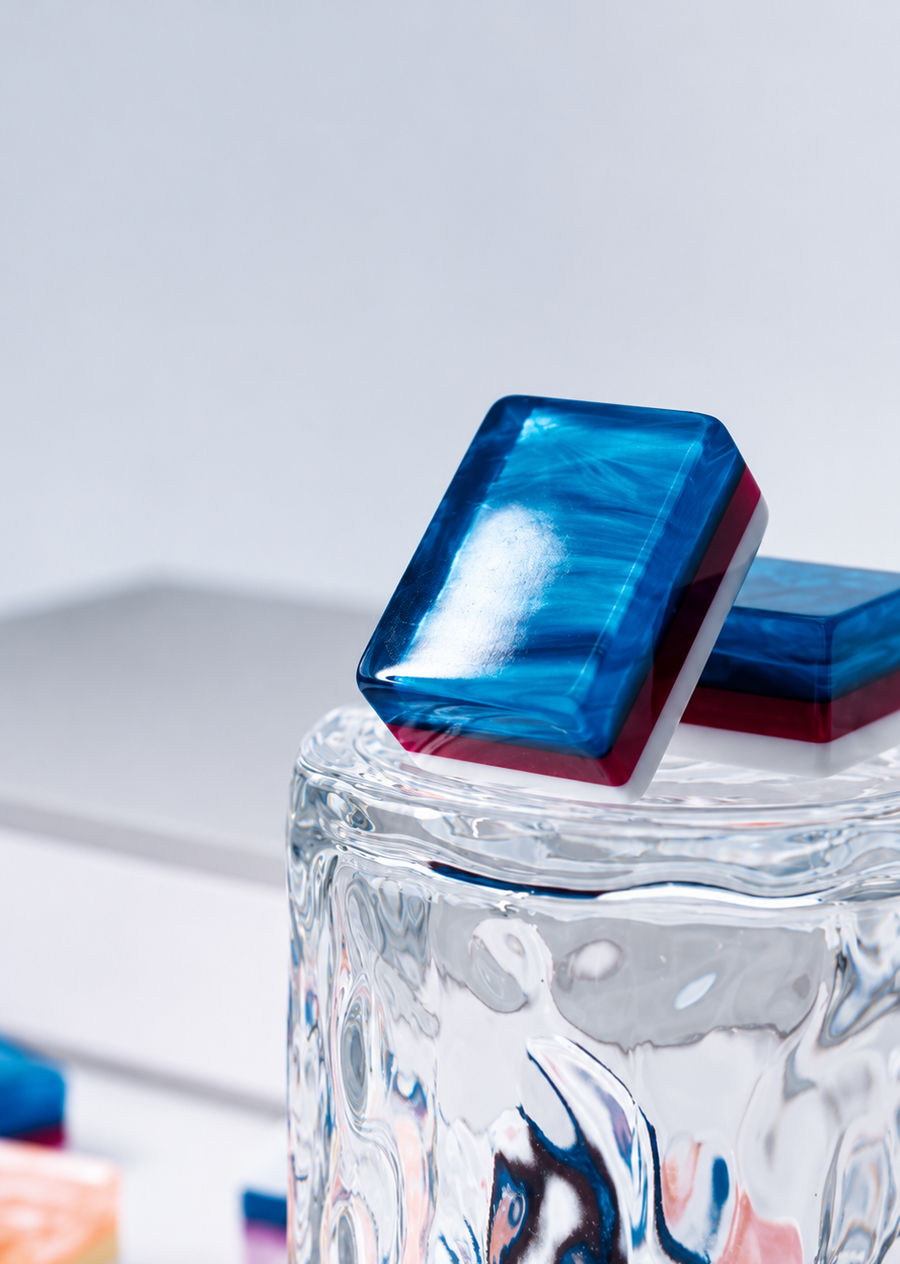 Custom American Mahjong acrylic design