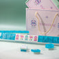 PANDATIME Palm Beach Mahjong Set - Aqua Lagoon